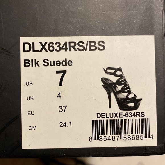 Pleaser Heels DLX634RS/BS - Picture 13 of 15